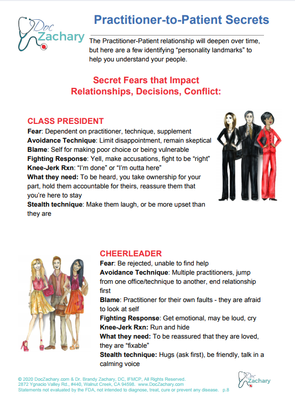 Practitioner to Patient Secrets with the Character Code System